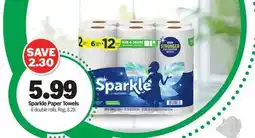 Meijer Sparkle Paper Towels offer
