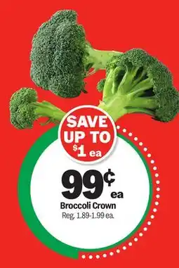 Meijer Broccoli Crown offer