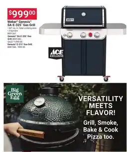 Ace Hardware Weber Genesis SA-E-325 Gas Grill offer