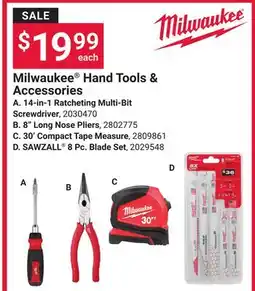 Ace Hardware Milwaukee Hand Tools & Accessories offer