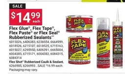 Ace Hardware Flex Glue Flex Tape Flex Paste Flex Rubberized Sealants offer