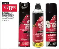Ace Hardware Select Ace Insect Killers offer