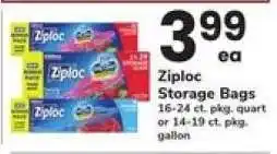 Safeway Ziploc Storage Bags offer