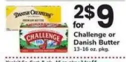 Safeway Challenge or Danish Butter offer