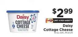 ShopRite Daisy Cottage Cheese offer