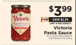 ShopRite Victoria Pasta Sauce offer