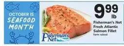 Safeway Fisherman's Net Fresh Atlantic Salmon Fillet offer