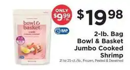 ShopRite Bowl & Basket Jumbo Cooked Shrimp offer