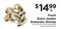 ShopRite Fresh Extra Jumbo Domestic Shrimp offer