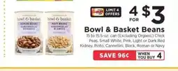 ShopRite Bowl & Basket Beans offer