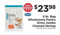 ShopRite Wholesome Pantry Extra Jumbo Cleaned Shrimp offer