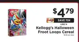 ShopRite Kellogg’s Halloween Froot Loops Cereal offer
