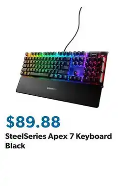 Sam's Club SteelSeries Apex 7 Keyboard Black offer