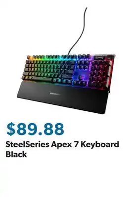 Sam's Club SteelSeries Apex 7 Keyboard Black offer