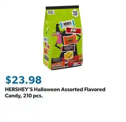 Sam's Club HERSHEY'S Halloween Assorted Flavored Candy, 210 pcs offer