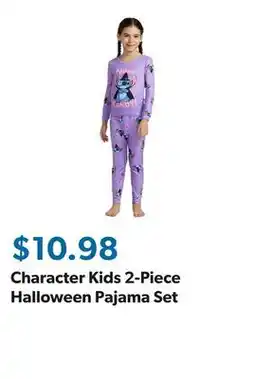 Sam's Club Character Kids 2-Piece Halloween Pajama Set offer