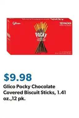Sam's Club Glico Pocky Chocolate Covered Biscuit Sticks, 1.41 oz.,12 pk offer