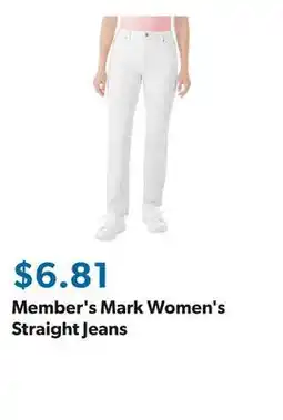 Sam's Club Member's Mark Women's Straight Jeans offer