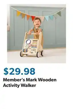 Sam's Club Member's Mark Wooden Activity Walker offer