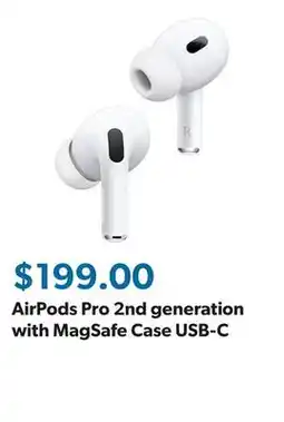 Sam's Club AirPods Pro 2nd generation with MagSafe Case USB‑C offer