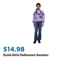 Sam's Club Zunie Girls Halloween Sweater offer