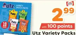 Weis Markets Utz Variety Packs offer