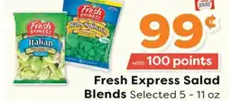 Weis Markets Fresh Express Salad Blends offer