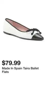 TJ Maxx Made In Spain Taira Ballet Flats offer