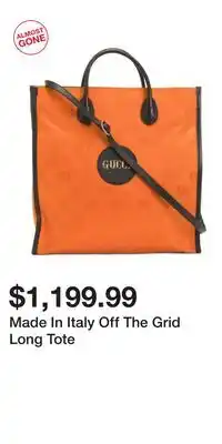 TJ Maxx Made In Italy Off The Grid Long Tote offer