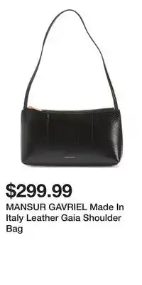 TJ Maxx MANSUR GAVRIEL Made In Italy Leather Gaia Shoulder Bag offer