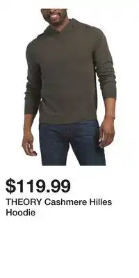 TJ Maxx THEORY Cashmere Hilles Hoodie offer