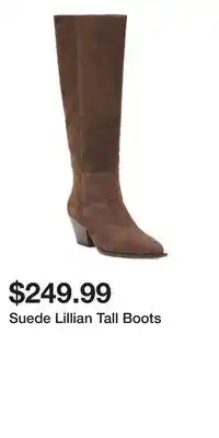 TJ Maxx Suede Lillian Tall Boots offer