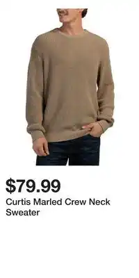 TJ Maxx Curtis Marled Crew Neck Sweater offer