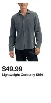 TJ Maxx Lightweight Corduroy Shirt offer