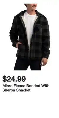 TJ Maxx Micro Fleece Bonded With Sherpa Shacket offer
