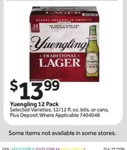 Stop&Shop Yuengling 12 Pack offer