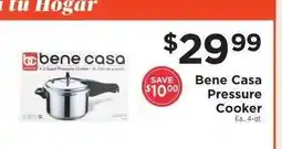 ShopRite Bene Casa Pressure Cooker offer