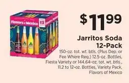 ShopRite Jarritos Soda 12-Pack offer