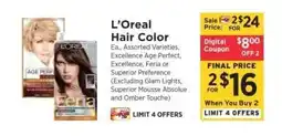 ShopRite L'Oréal Hair Color offer