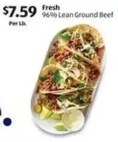 Aldi Fresh 96% Lean Ground Beef offer