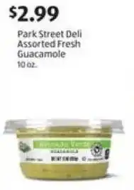 Aldi Park Street Deli Assorted Fresh Guacamole offer