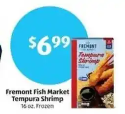 Aldi Fremont Fish Market Tempura Shrimp offer