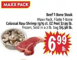 Foodmaxx Beef T-Bone Steak offer