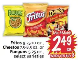 Foodmaxx Fritos and Cheetos or Funyuns offer