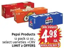 Foodmaxx Pepsi Products offer