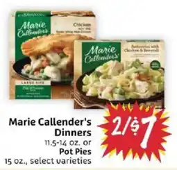 Foodmaxx Marie Callenders Chicken Dinners offer