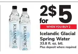 ACME Icelandic Glacial Spring Water offer