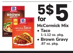 ACME McCormick Mix offer