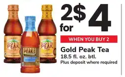 ACME Gold Peak Tea offer