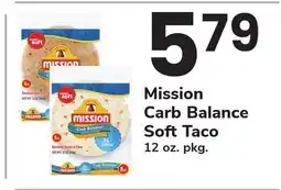 ACME Mission Carb Balance Soft Taco offer